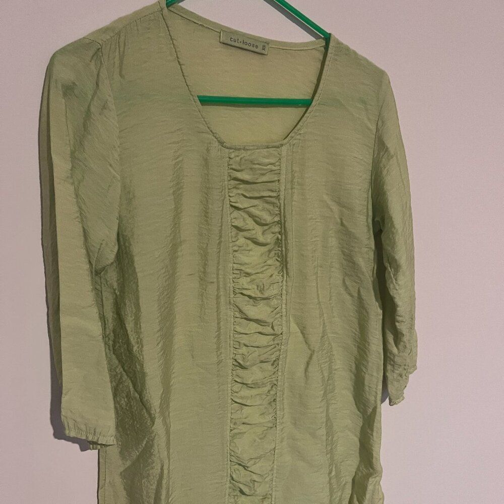 Cut Loose xs green mini‎ dress
